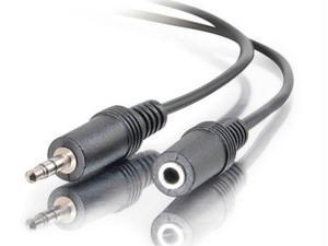 1.5ft 3.5mm m/f stereo audio extension cable