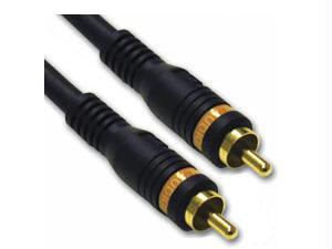 1.5ft velocityandtrade; s/pdif digital audio coax cable