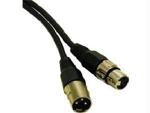 1.5ft pro-audio xlr male to xlr female cable